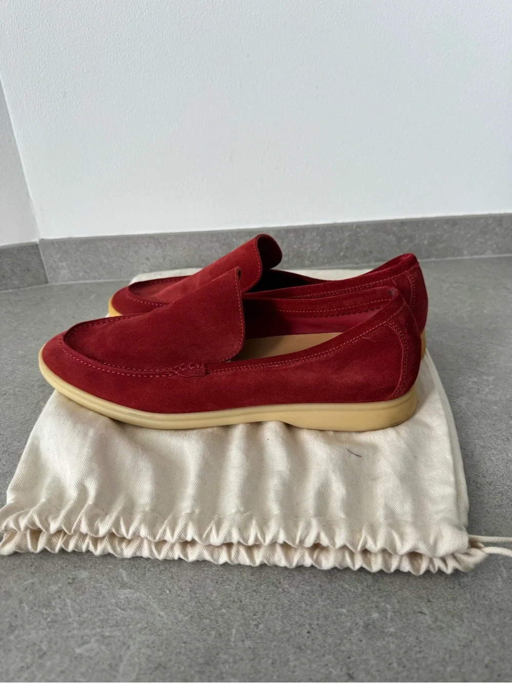 Loro Piana Men's Red Summer Walk